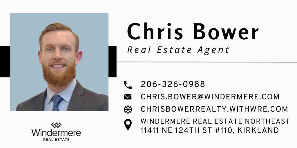 Chris Bower, Eastside, Seattle & Tacoma Realtor, Seller's & Buyer's Agent